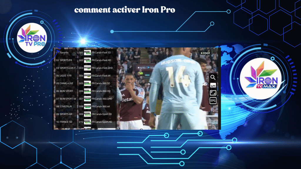 comment activer Iron Pro